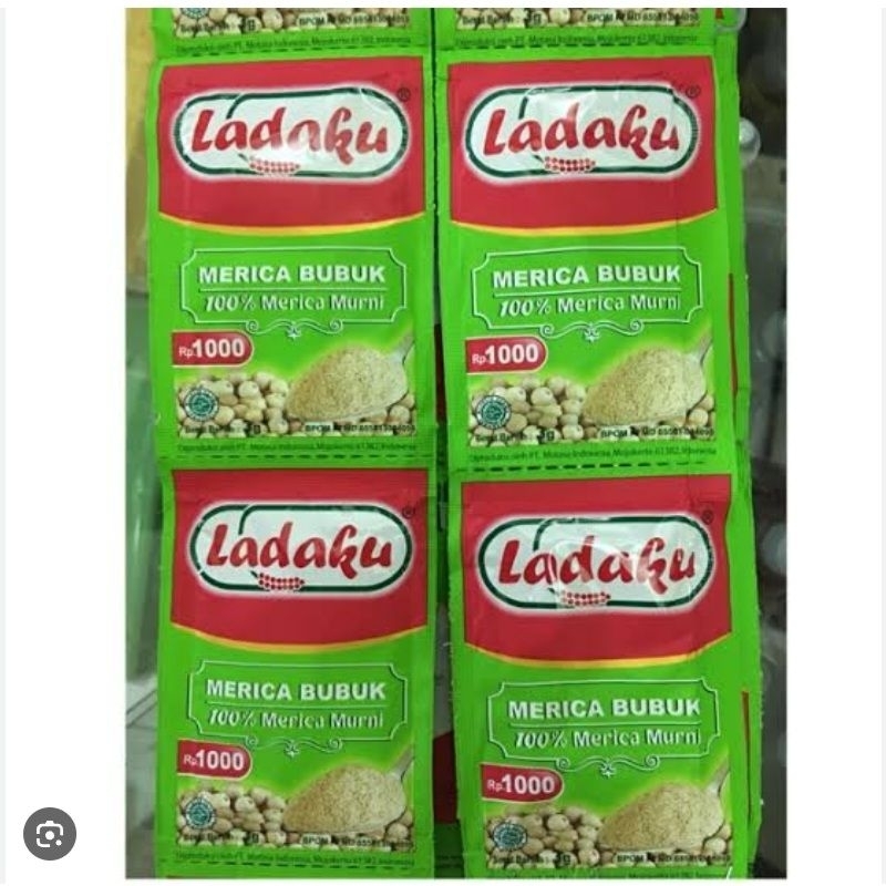 

MURAH LADAKU Merica Bubuk 4g ( 1 renceng 12 sachet )