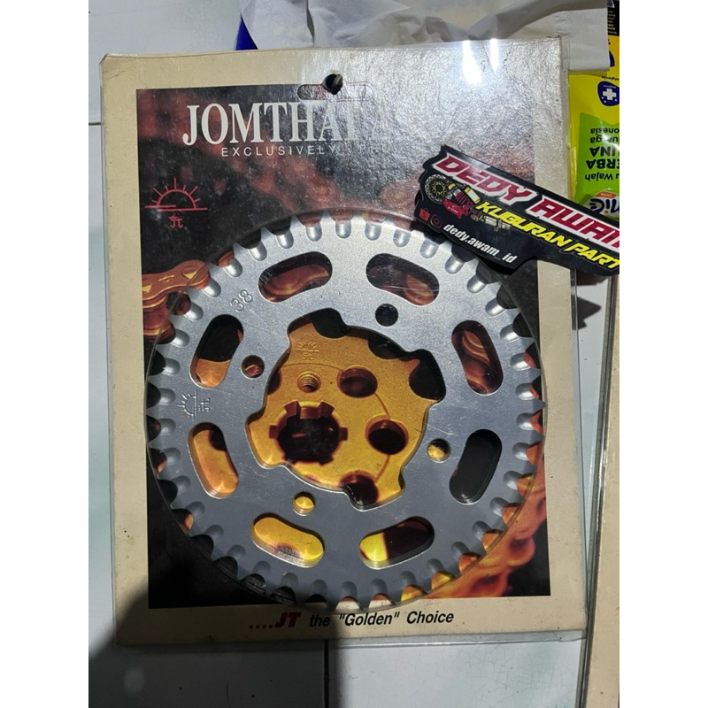 Gear Gir Belakang Yamaha RX king Jupiter CNC 7075 428 38T
