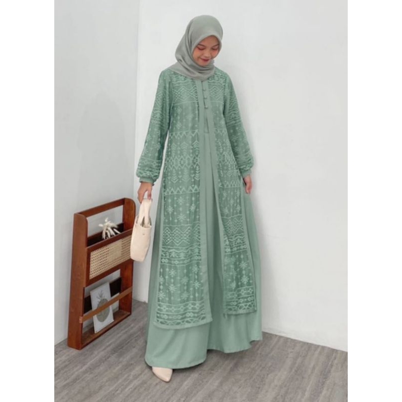 Gaun NAFILA /Dress Nafila /Gaun / Abaya terbaru