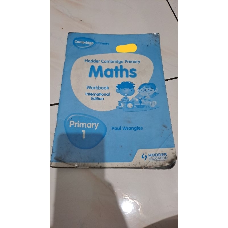 Buku Maths Hodder Cambridge Primary kelas 1SD Second