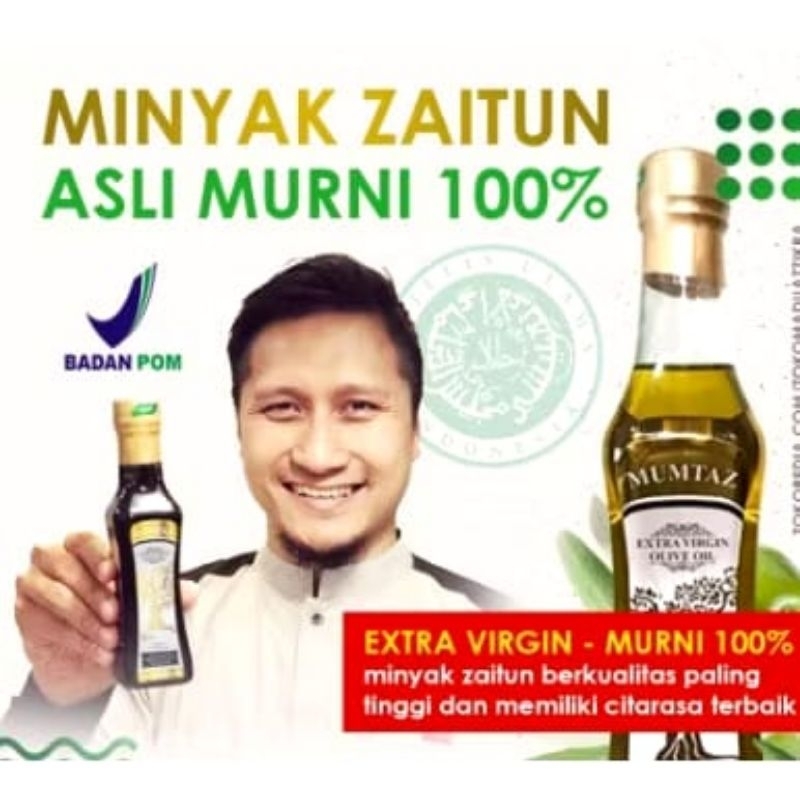 

A13 Mumtaz Minyak Zaitun 175 ml Extra Virgin 100% Asli Untuk Diminum Olive Oil