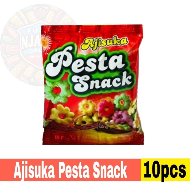 

Ajisuka Pesta Snack Renceng isi 10pcs