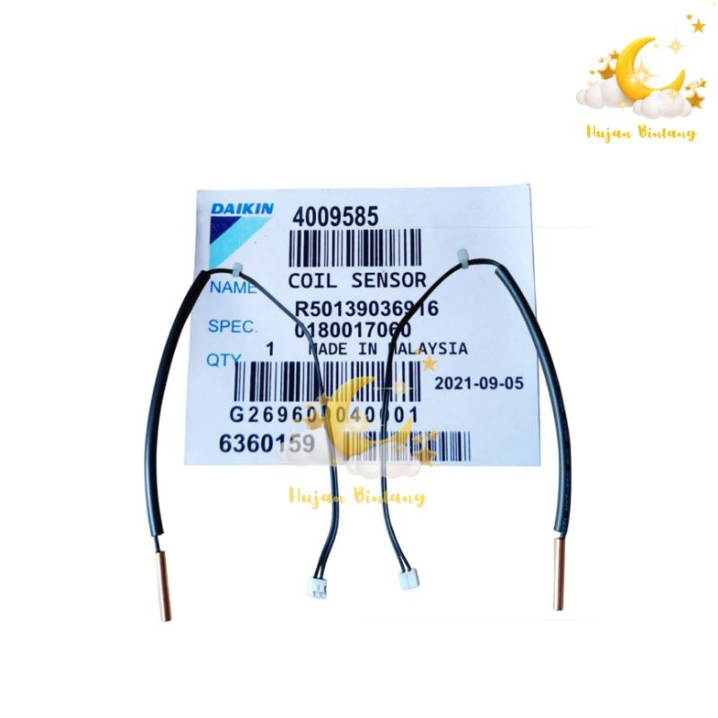 Thermistor AC Daikin Malaysia Original 1PK 7Kilo Ohm / Termistor AC Daikin Malaysia 1PK / Sensor Suh