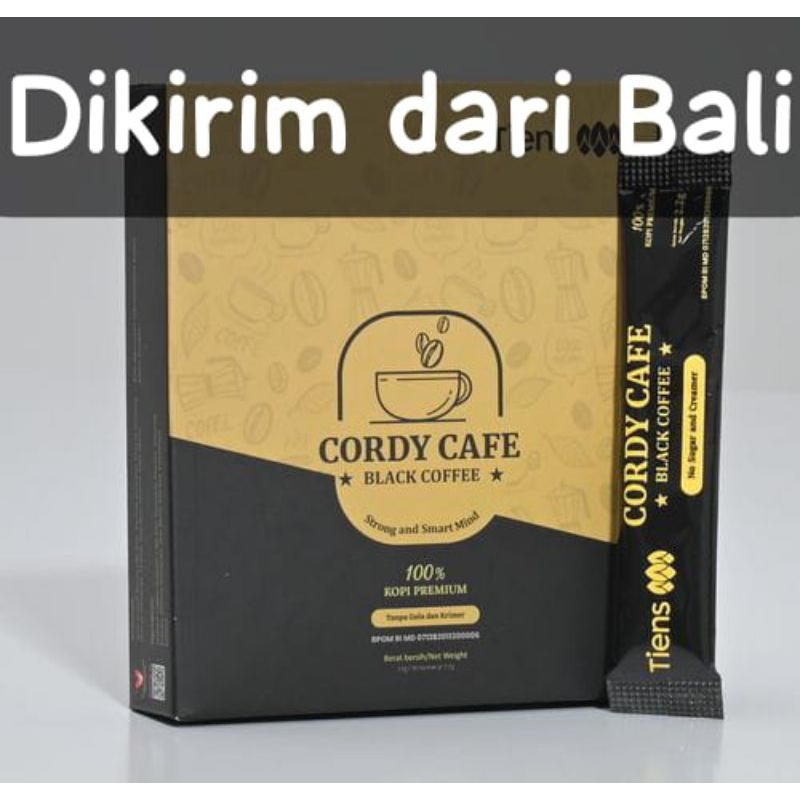 

Cordycafe Tiens Original dan Cordycafe Black | Tiens Coffee | Kopi Tiens | Dikirim dari Tiens Denpasar Badung Bali