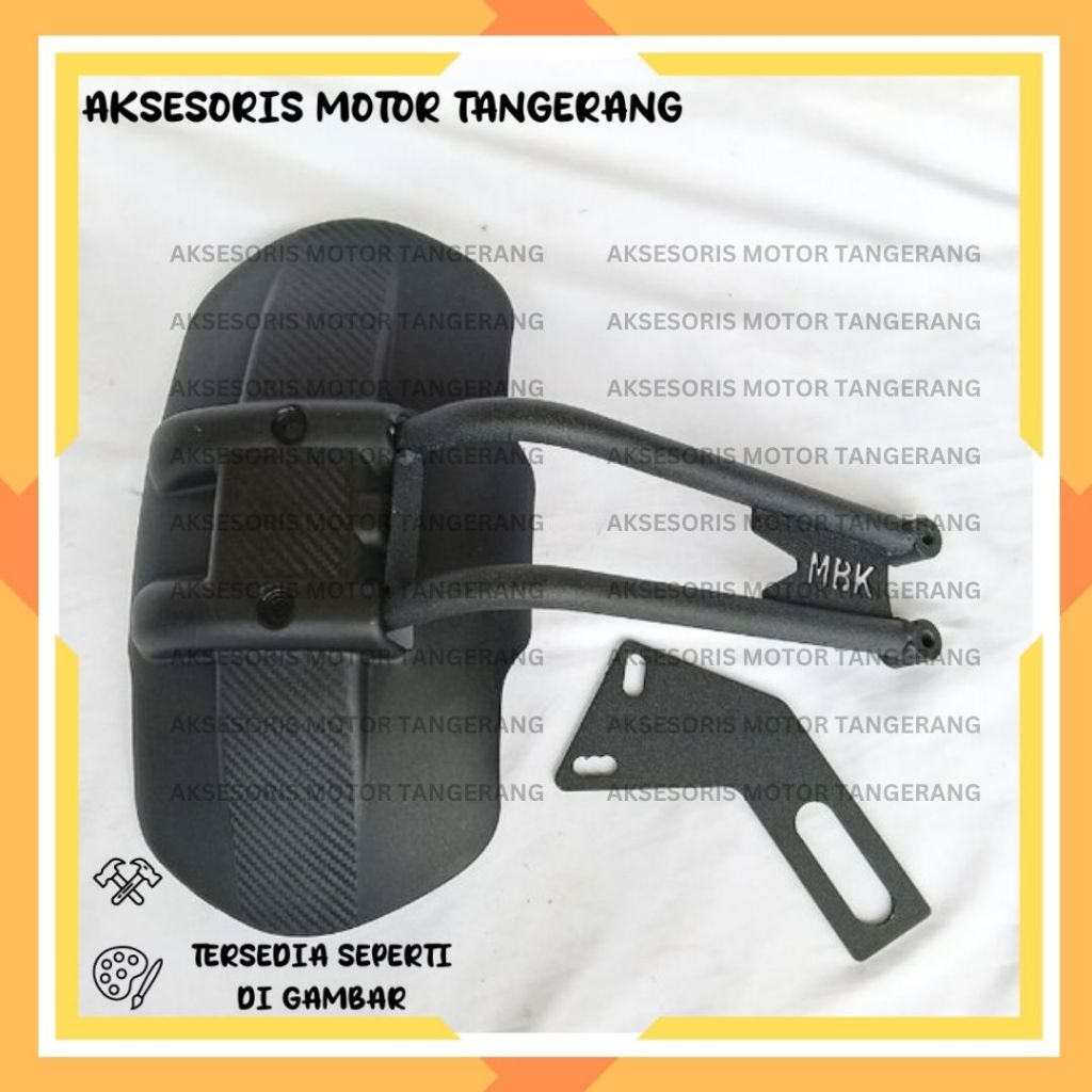 MUDGUARD NINJA RR MONO NMAX MOGE MX KING BISSON BYSON MOTOR BEBEK MX KING MT 15 ER-6 VIXION CB XSR 1