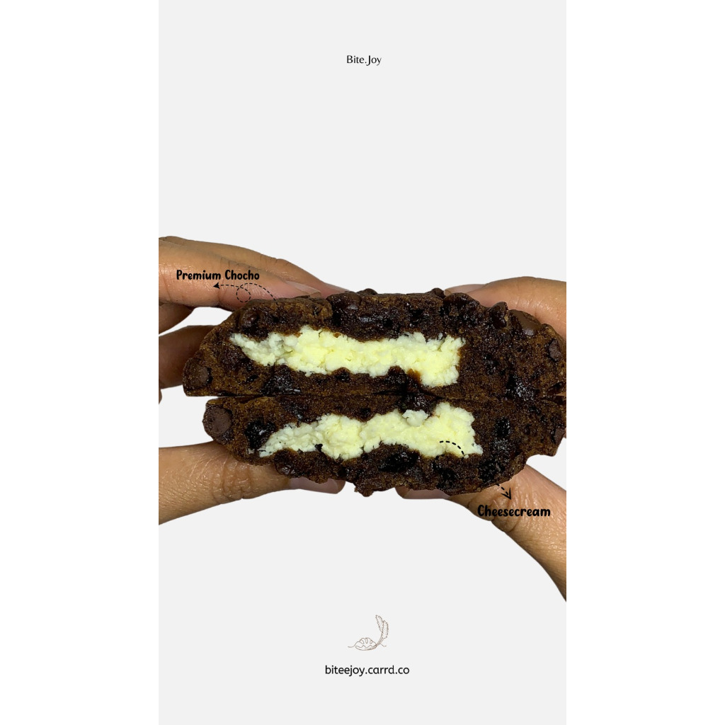 

Soft Cookies CheeseCream Lotus Bite.Joy