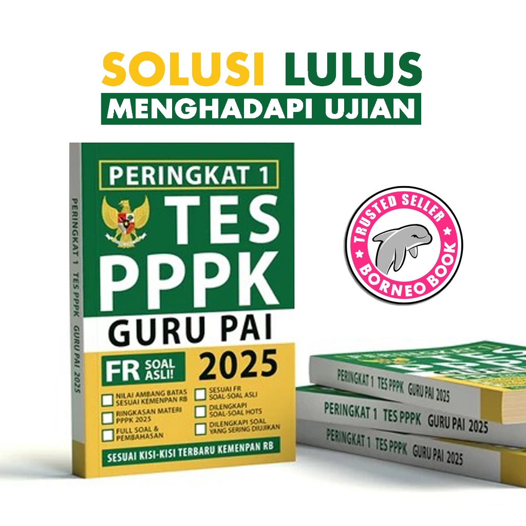 Buku PPPK GURU PAI 2025 - Peringkat 1 PPPK GURU PENDIDIKAN AGAMA ISLAM 2025