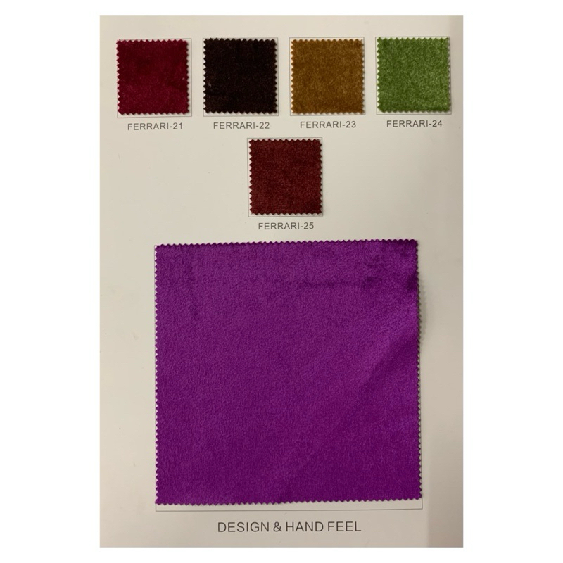 TYH KAIN BLUDRU GLOSSY / SUEDE HALUS - FERRARI (SOFA, JOK, KURSI)