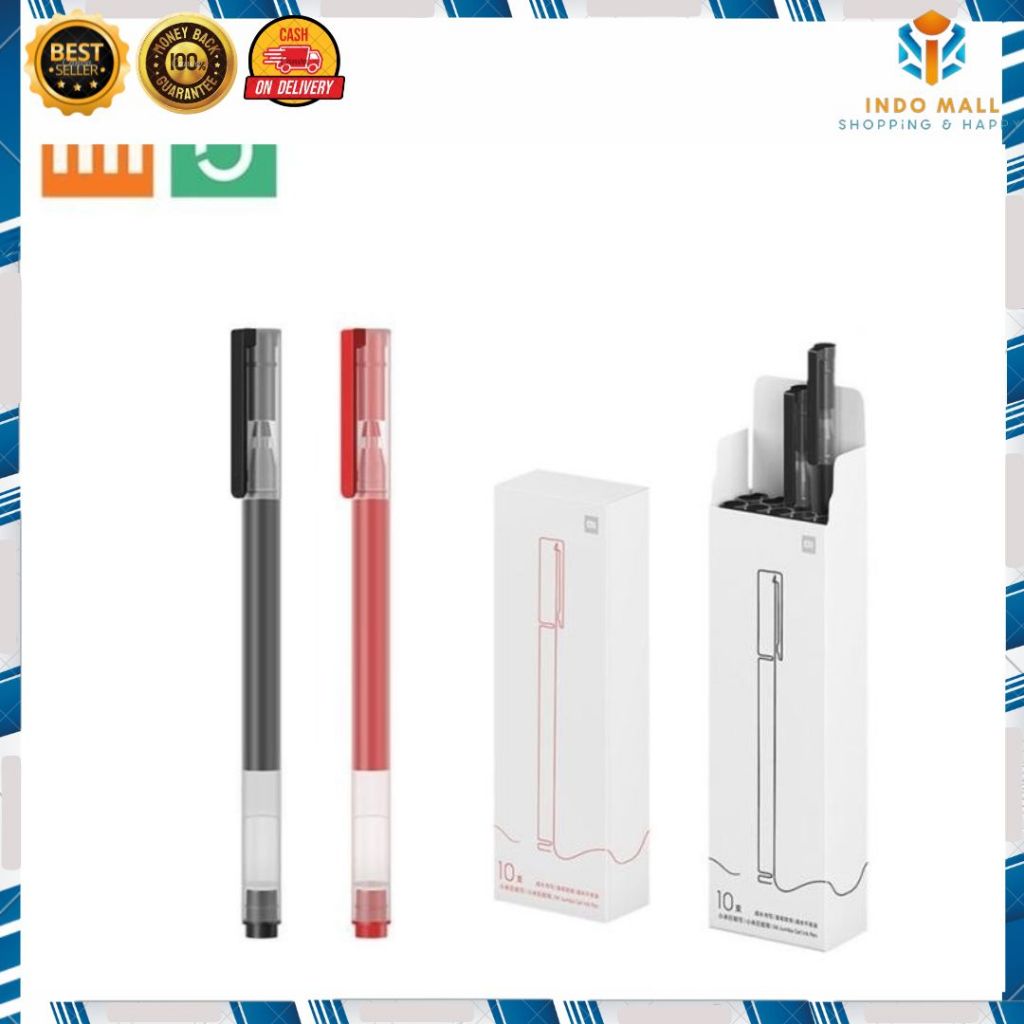 

Xiaomi Mi Jumbo Gel Ink Pen Pulpen Gel 0.5mm