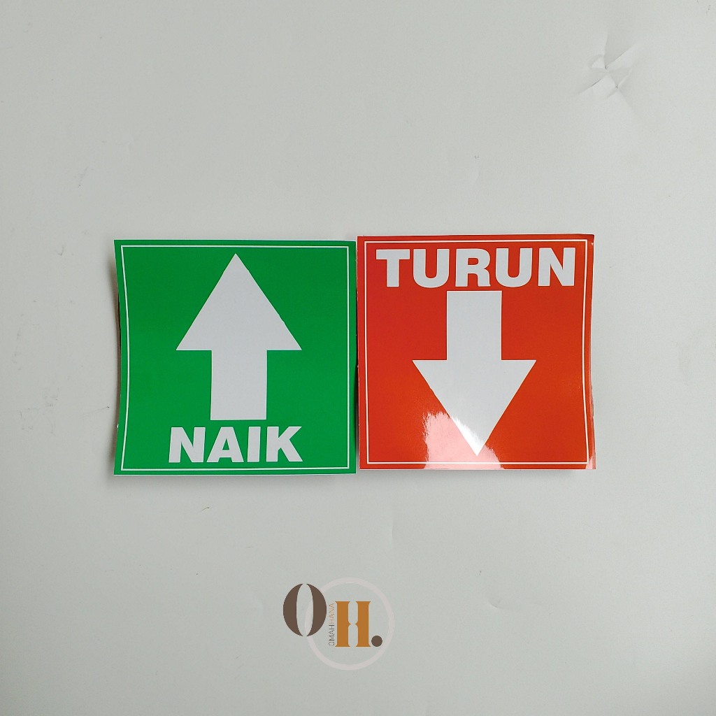 

Stiker Naik Tangga - Stiker Turun Tangga - Stiker Naik Turun Tangga