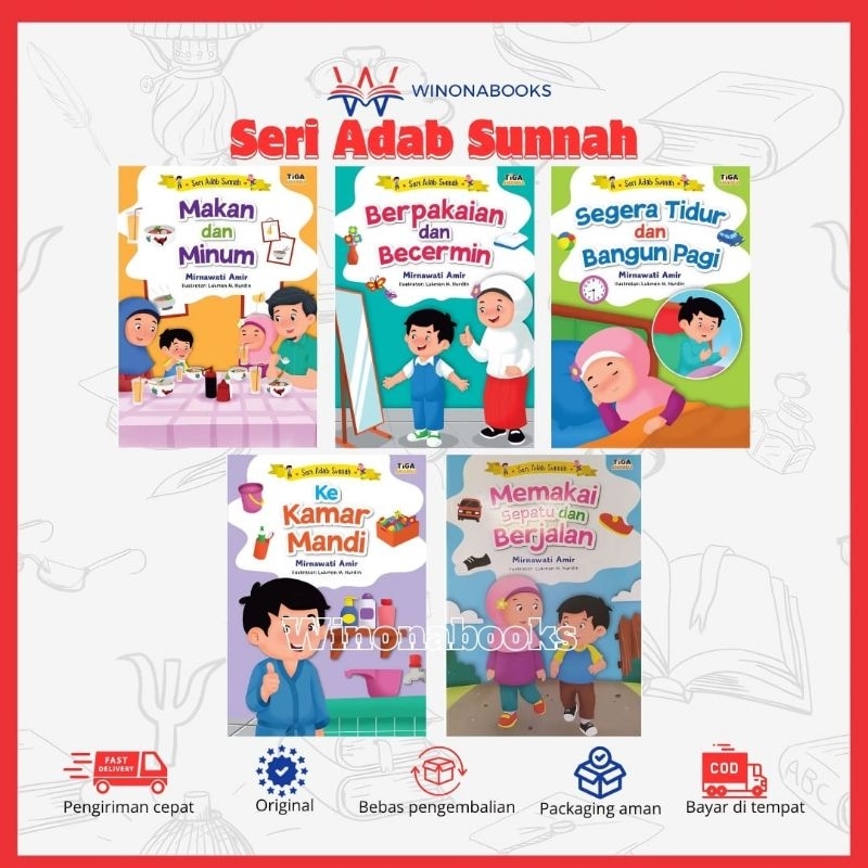 Buku Anak Seri Adab Sunnah