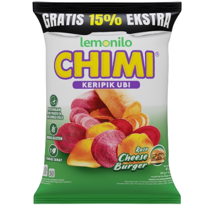 

Chimi Lemonilo keripik ubi rasa jagung bakar / jagung balado 40 gram