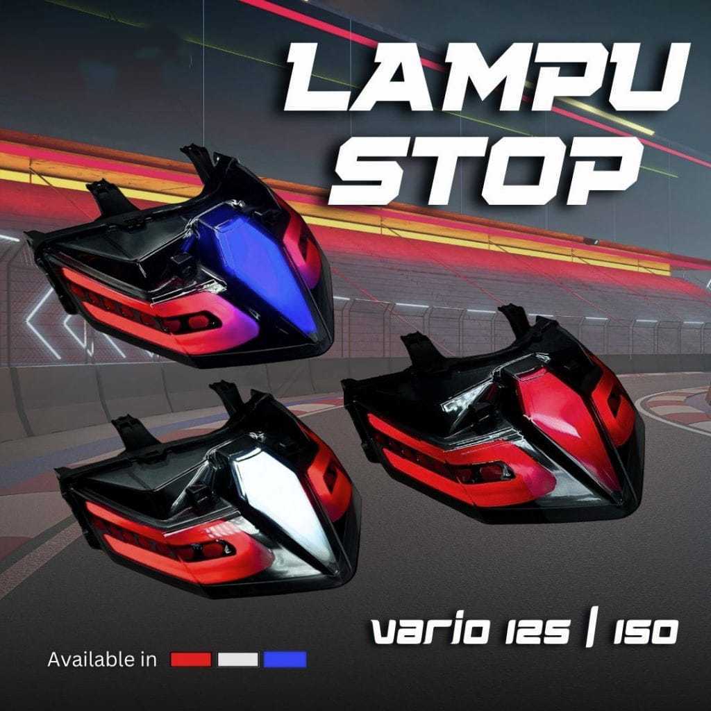 LAMPU STOPLAMP VARIO 125 150 NEW 2018-2023 STOPLAMP RGB VARIO 125 150 NEW STOPLAMP LAMPU BELAKANG VA