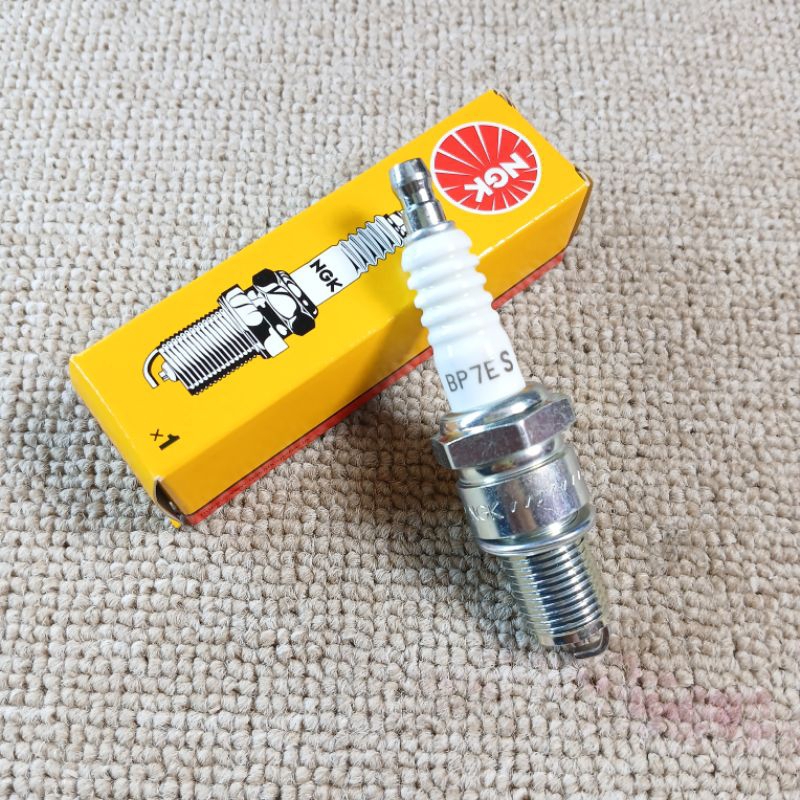 BUSI NGK BP7ES ORIGINAL ASLI DRAT PANJANG