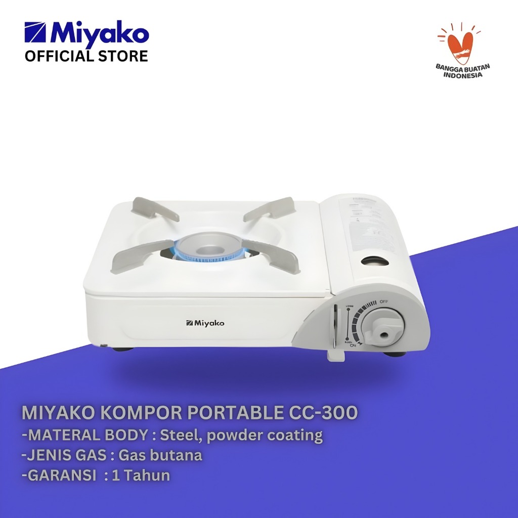 Kompor Portable Miyako CC300 Kompor piknik - Tungku Eco Burner