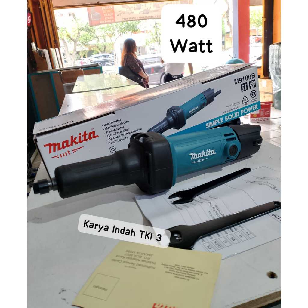 M 9100b Gerinda Botol Tuner Die Grinder 6mm Makita M9100B Bor Tuner Mini Bor Die Grinder M 9100 B