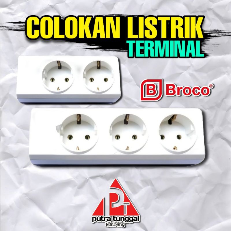Terminal / Colokan Listrik - Broco
