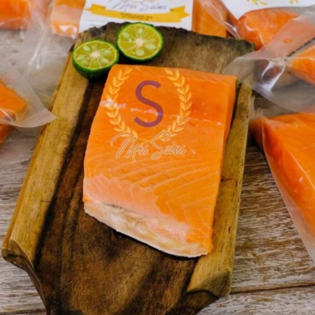 

Salmon Fillet Fresh Frozen / Ikan Salmon Segar @100 GR [FROZEN FOOD SEAFOOD]