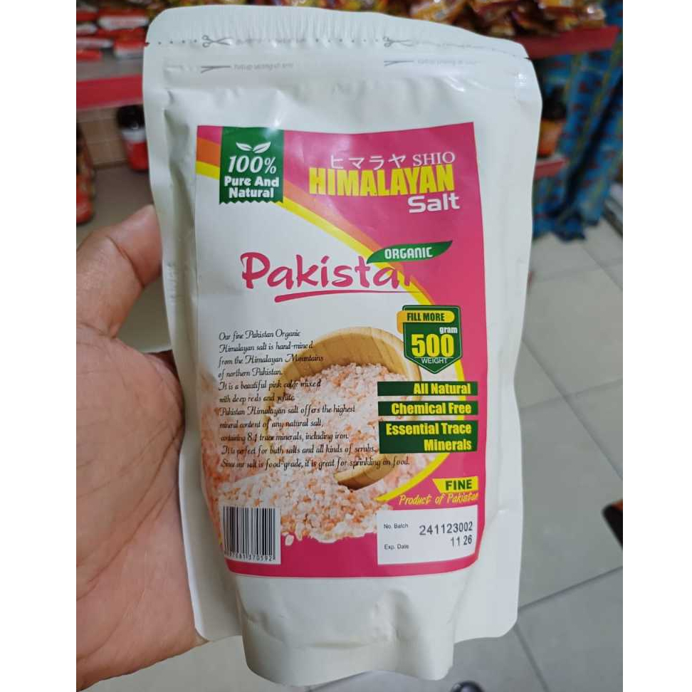 

Garam Himalaya Pakistan, Himalayan Salt Organic - 500 gr