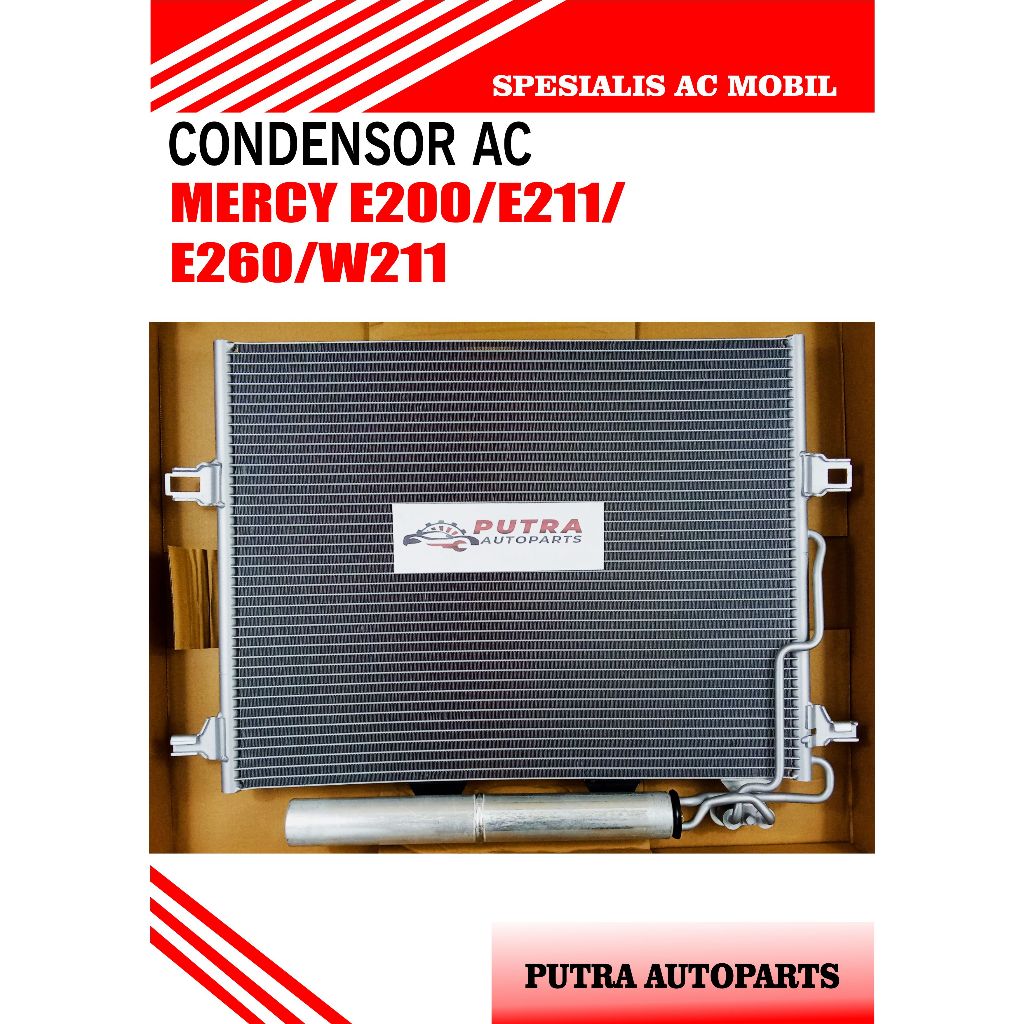 CONDENSOR AC MOBIL MERCY E200/E211/E260/W211 (YUKI YK-1103)