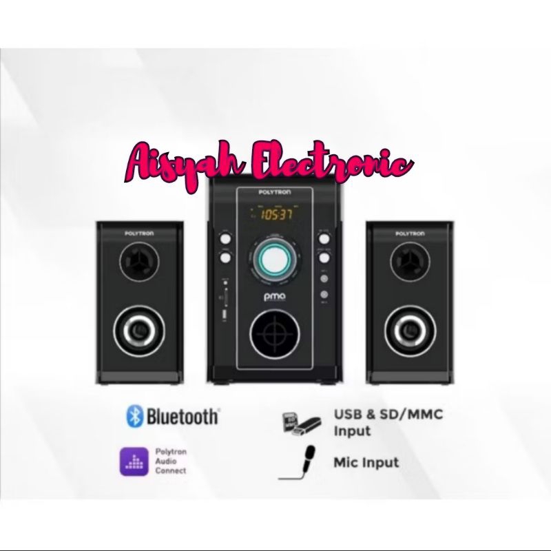 SPEAKER POLYTRON PMA-9523 GARANSI RESMI