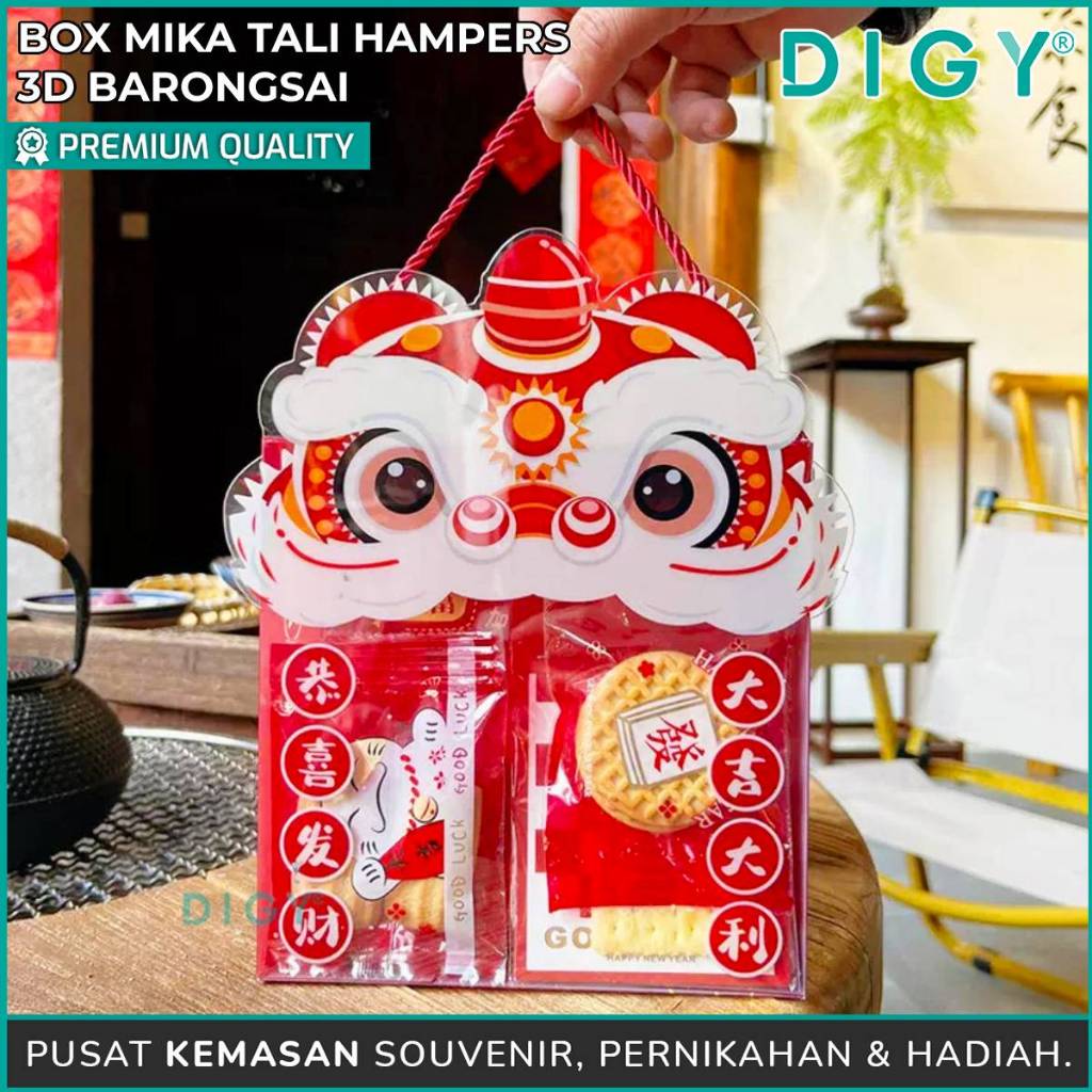 

Box MIka Hamper 3d Imlek/Box Hampers SINCIA/ Box Sincia / Kotak Kue Keranjang / Box Kue Toples Chinnese