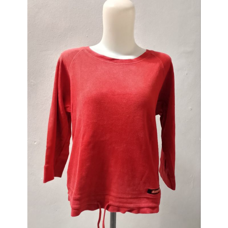 Preloved Kaos Serut Wanita_HARD ROCK / byaida