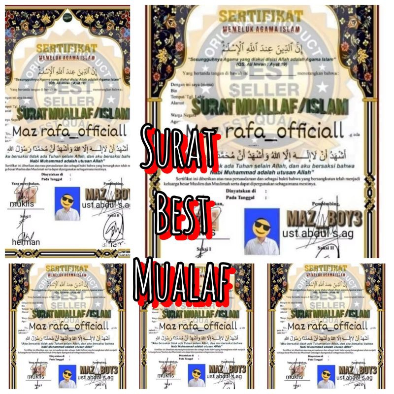 

surat best mualaf