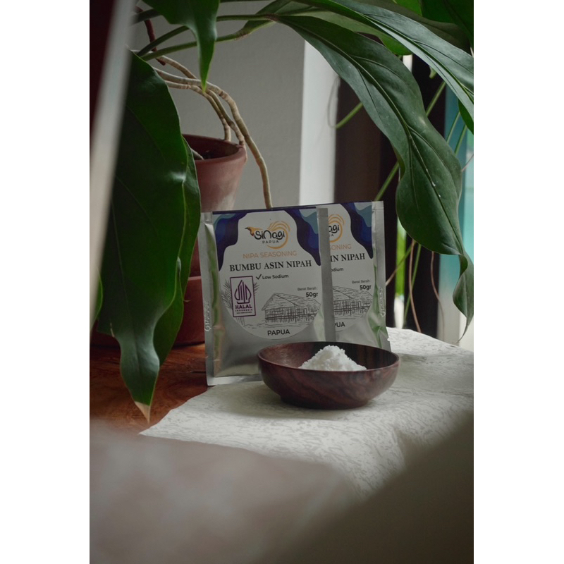 

Bumbu Asin Nipah - Garam Hitam Papua (Low Sodium untuk darah tinggi)