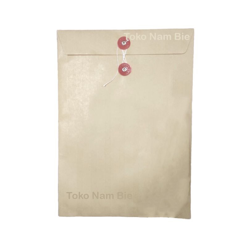 

Amplop Coklat 310 Tebal Polos AIR MAIL Tali