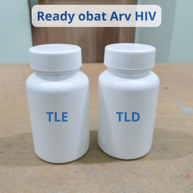 botol arv hiv isi 30 tablet