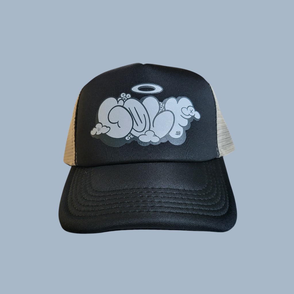 K.DOOT Trucker Hat/ Topi Jaring Graffiti Golf