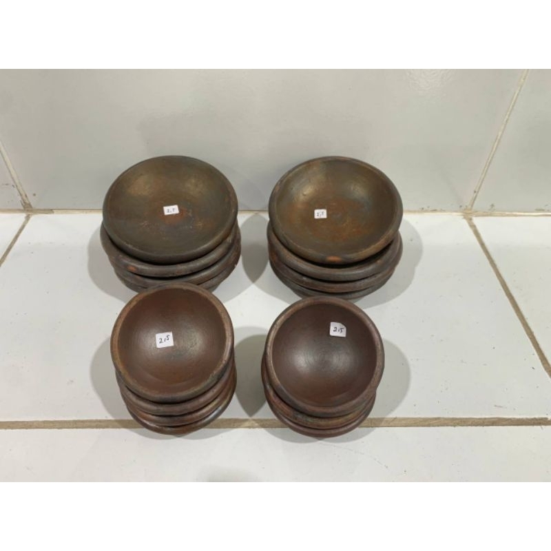 Cobek Mini / Cobek Tanah Liat / Cobek Tempat Sambal / Tempat Sambal Tanah Liat Mini / Kecil