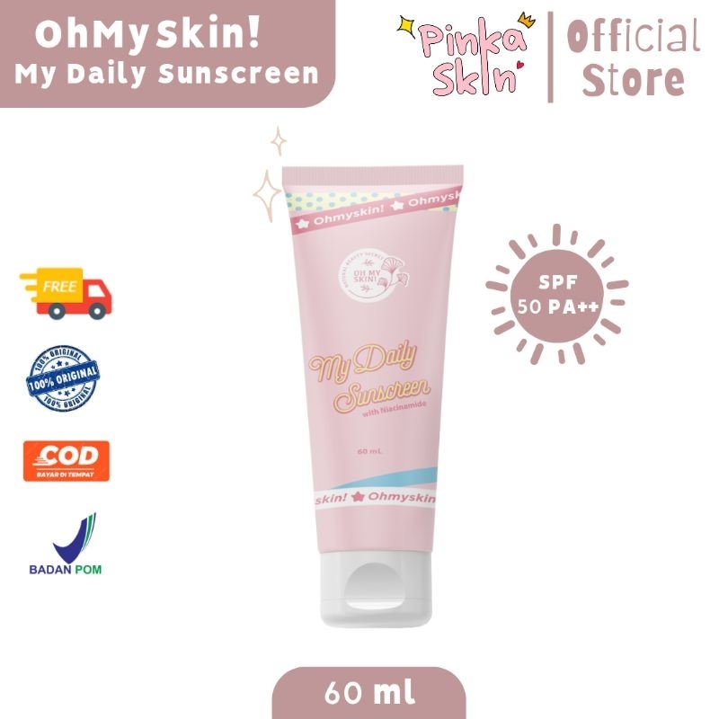 [DIST RESMI] OHMYSKIN! MY DAILY SUNSCREEN | Sunscreen OhMySkin with Niacinamide