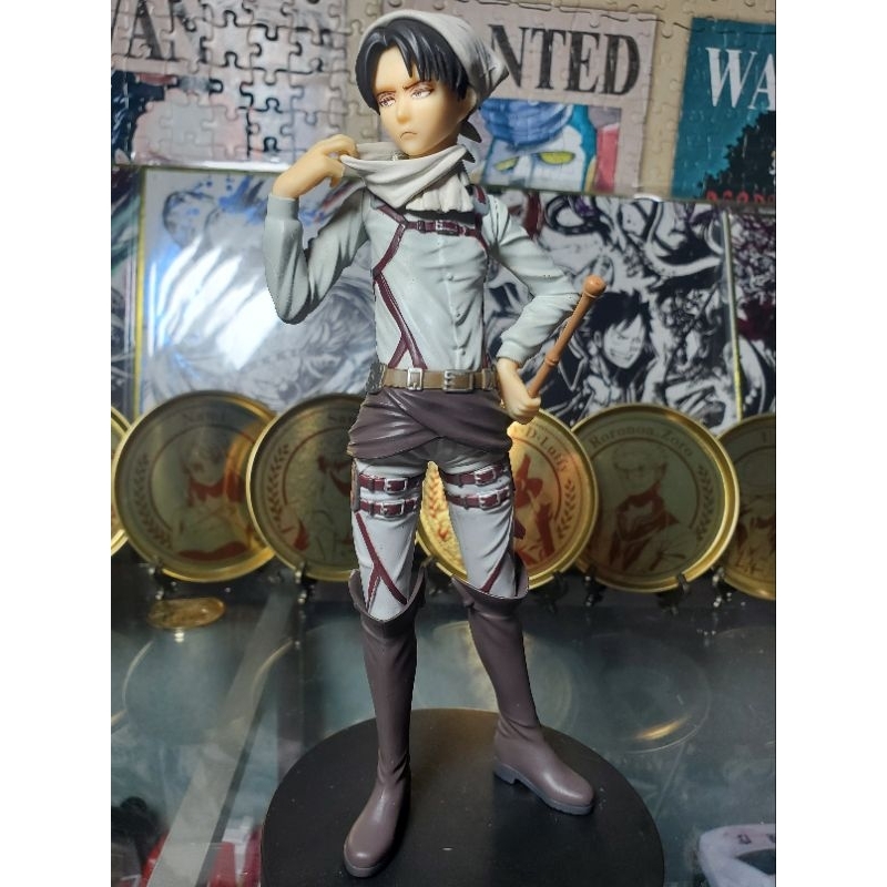 Action figure figma levi cleaning ver original sega
