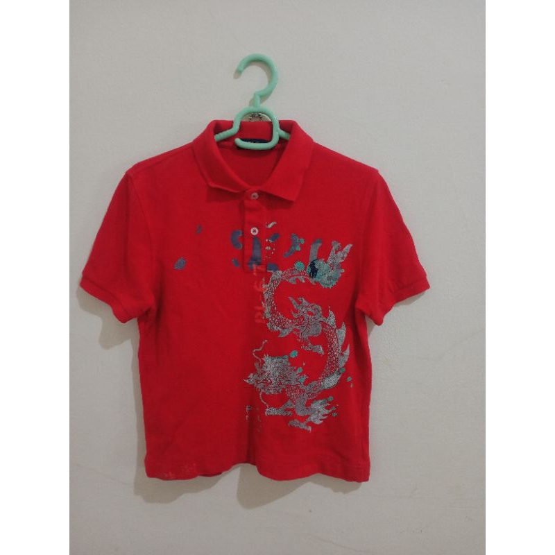 Preloved kaos polo giordano second like new / preloved atasan giordano second / preloved kaos polo s