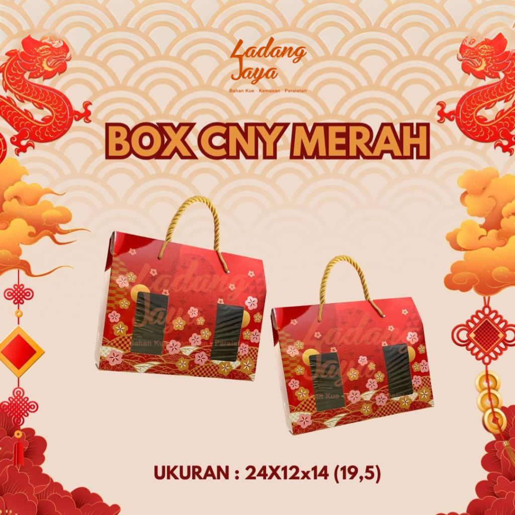 

BOX CNY MERAH 24X12X14
