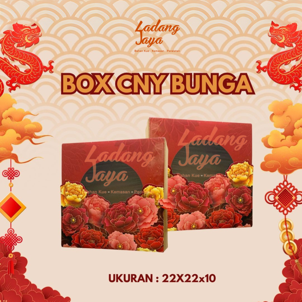 

BOX CNY BUNGA 22X22X10