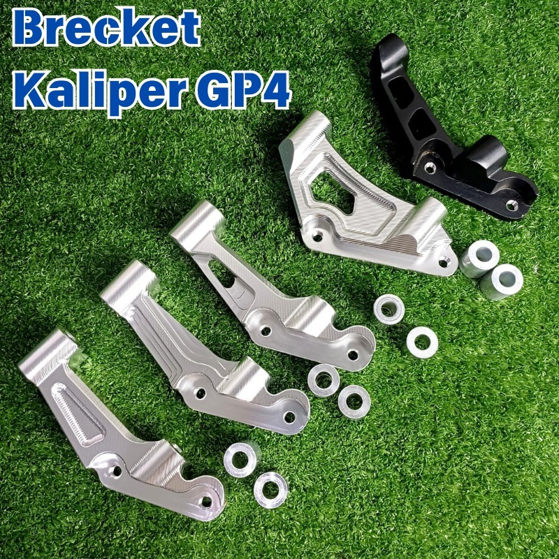 Brecket Kaliper breket caliper Brembo GP4 4 Piston Pnp Ninja Megapro Tiger