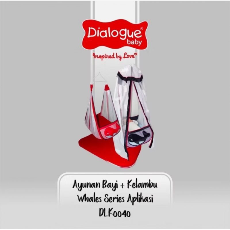 Dialogue Baby Ayunan Bayi + Kelambu Whales Series