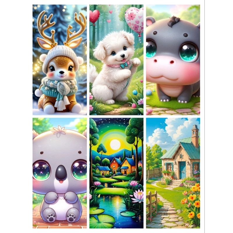 5D Diamond Painting Full Drill Velvet Acrylic Square