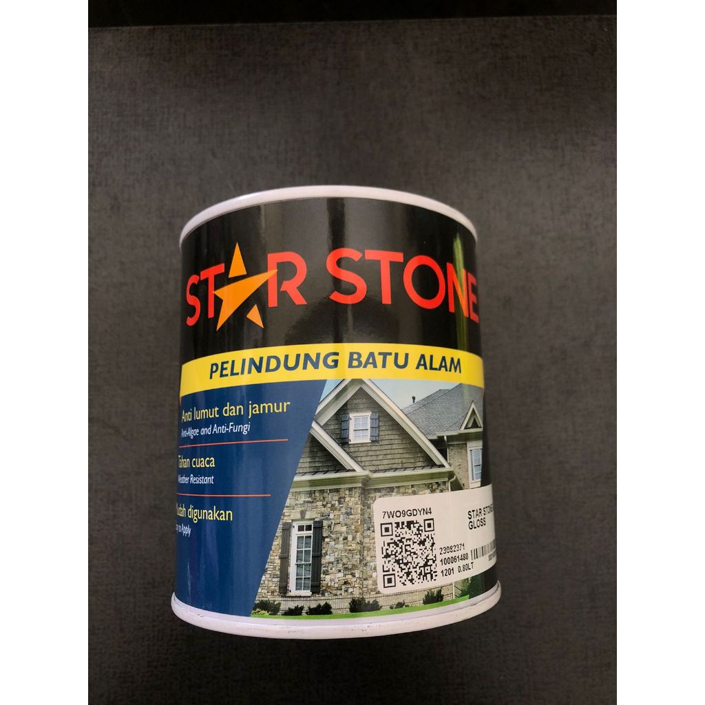 Cat Batu Alam Vernish Clear Coating Batu Alam Pelapis Batu Alam StarStone Propan