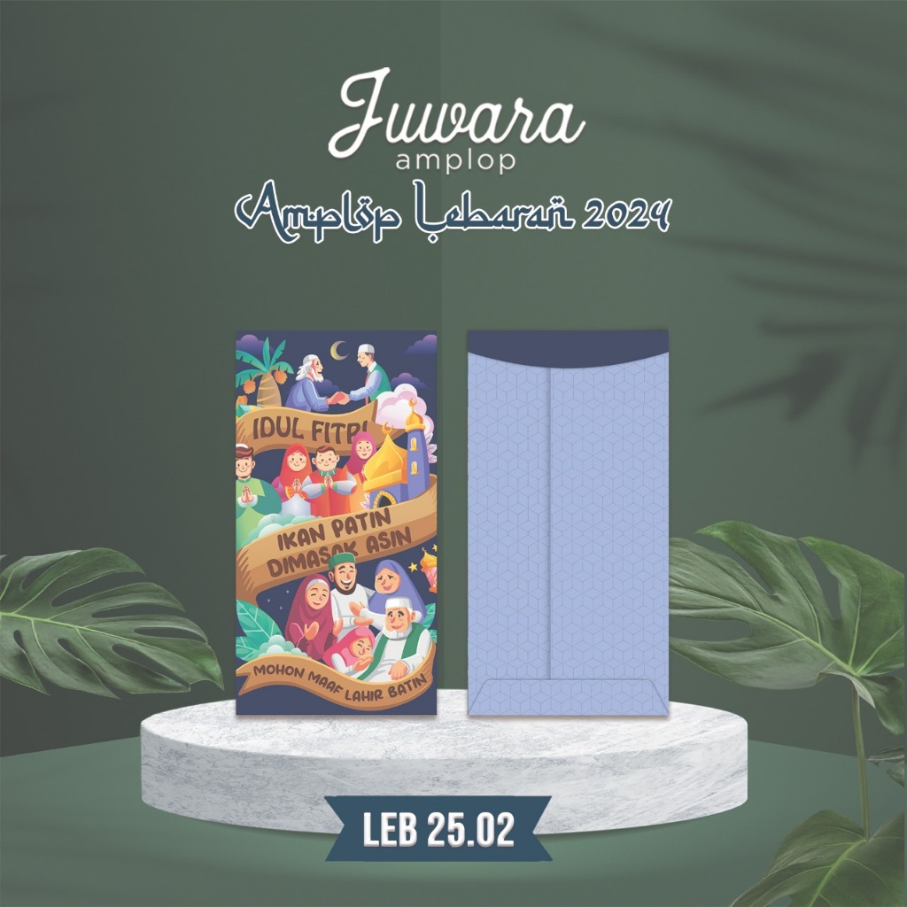 

Amplop Lebaran Merk Juwara Kode AL-02 Isi 20 PCS