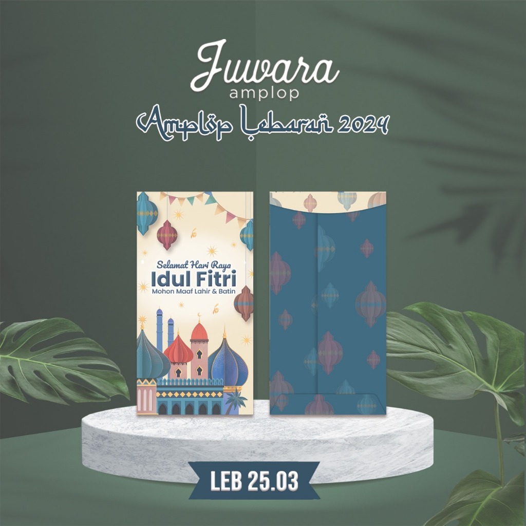 

Amplop Lebaran Merk Juwara Kode AL-03 Isi 20 PCS