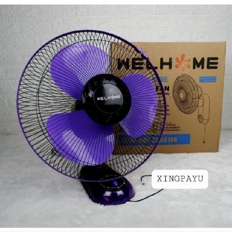 Kipas dinding wallfan WELHOME 16 inch