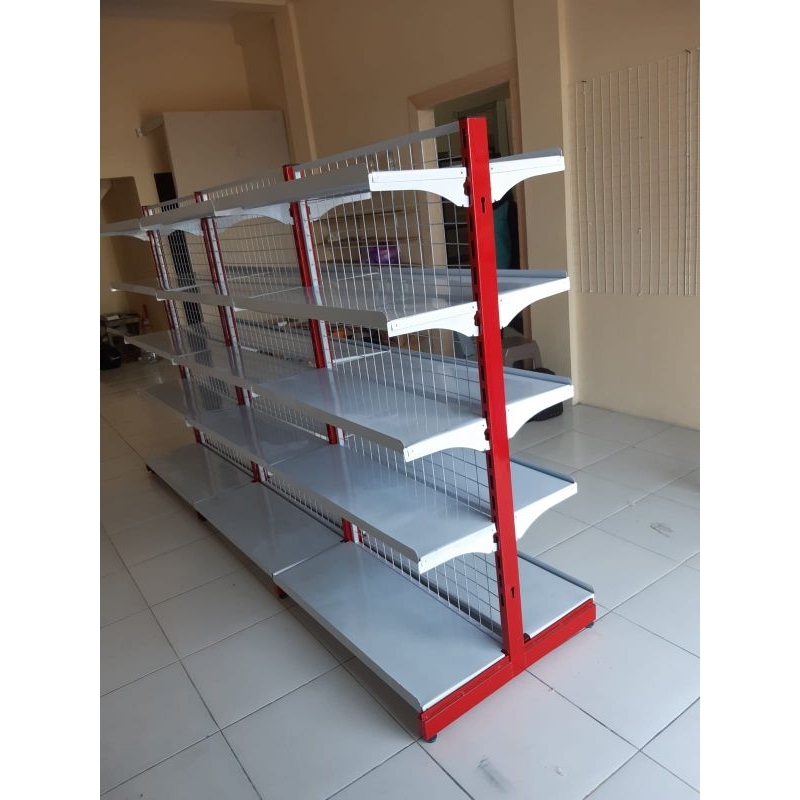 Rak Minimarket Double Tinggi 200cm
