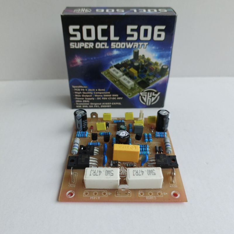Kit Driver Power SOCL 506 SKY 500 watt Free Sekun, Kit power Super OCL socl 506 kualitas bagus