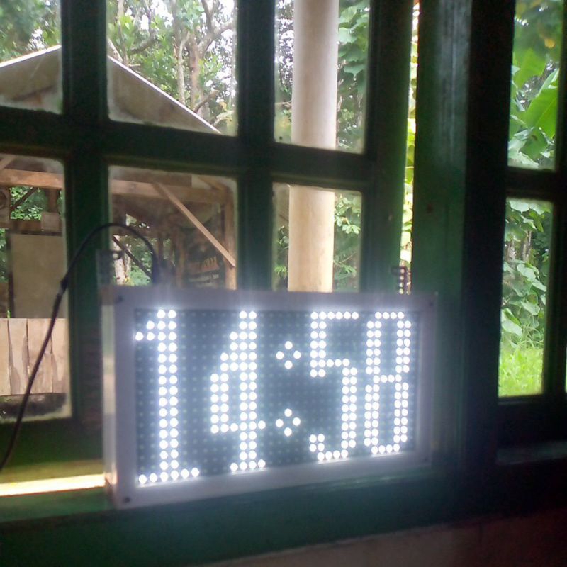 jws 1 panel jam waktu sholat digital