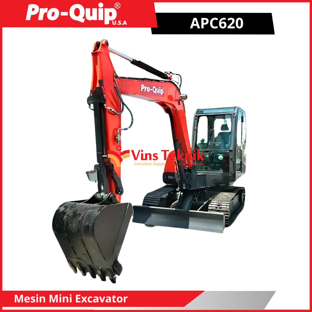 Mesin Mini Excavator PROQUIP APC620 Mini Digger Small Excavator