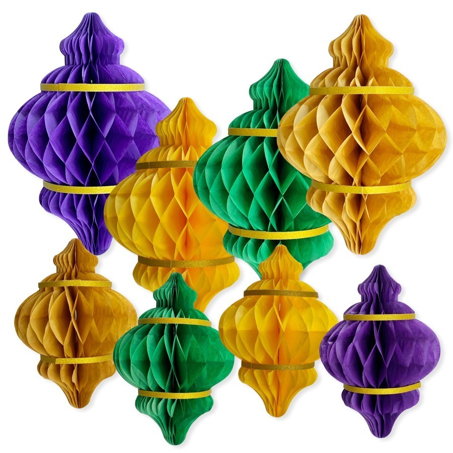 Lentera Lampion Lipat Idul Fitri Lampion Honeycomb Lentera Idul Fitri Dekorasi Lebaran/Ramadhan Lent